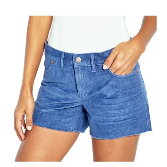 Gap Ladies Corduroy Shorts Blue - Picture 6 of 11